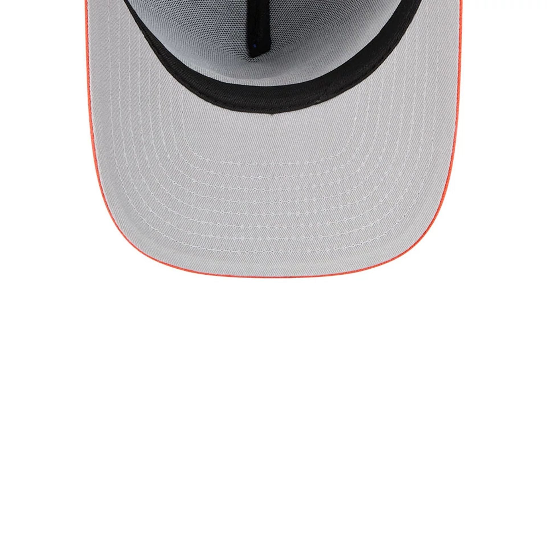 Pictured is this MLB Cartoon New York Mets 59FIFTY A-Frame Fitted cap in blue. 2