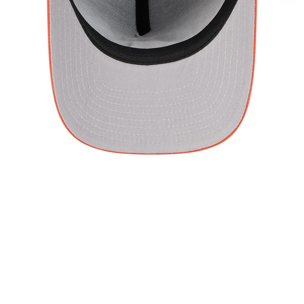 Pictured is this MLB Cartoon Houston Astros 59FIFTY A-Frame Fitted cap in navy. 2