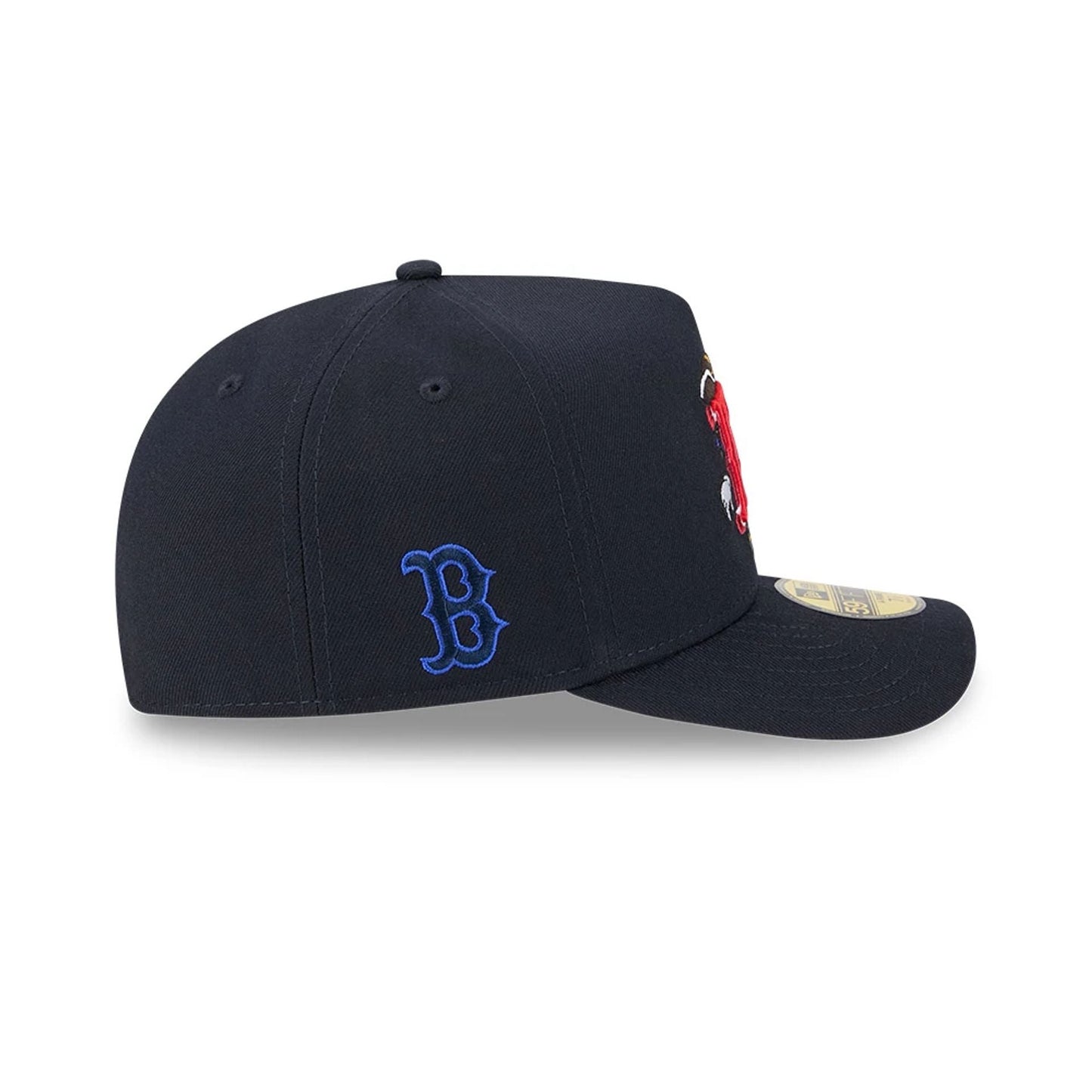 This is a Boston Red Sox MLB Cartoon Navy 59FIFTY A-Frame Fitted Cap 5