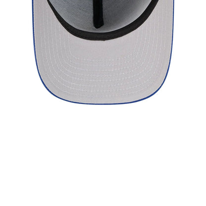 Pictured is this MLB Cartoon Chicago Cubs 59FIFTY A-Frame Fitted cap in blue. 2