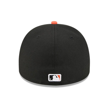 Pictured is this MLB Cartoon San Francisco Giants 59FIFTY A-Frame Fitted cap in black. 7