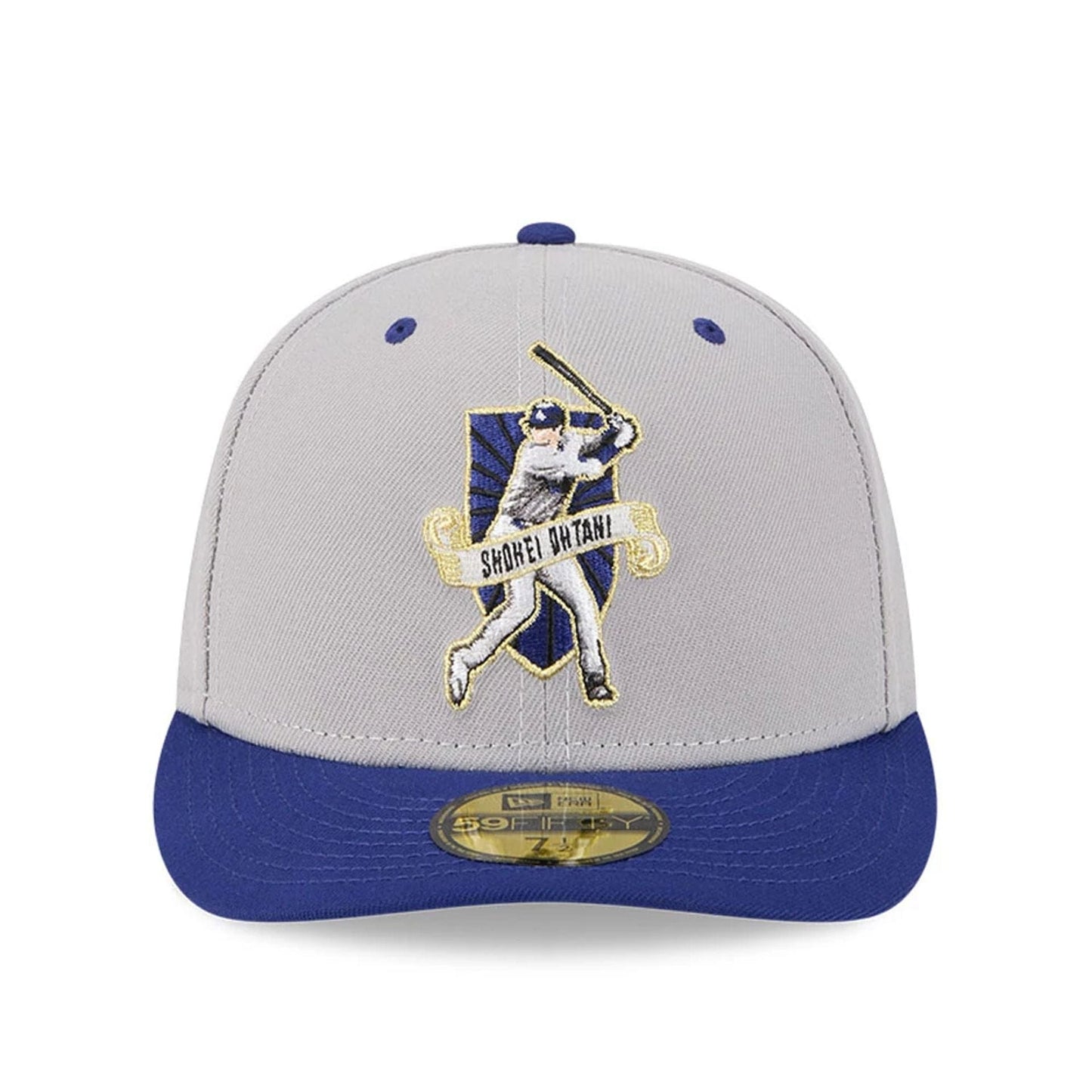 This is a LA Dodgers MLB Player Grey 59FIFTY Fitted Cap 3