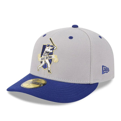 This is a LA Dodgers MLB Player Grey 59FIFTY Fitted Cap 4