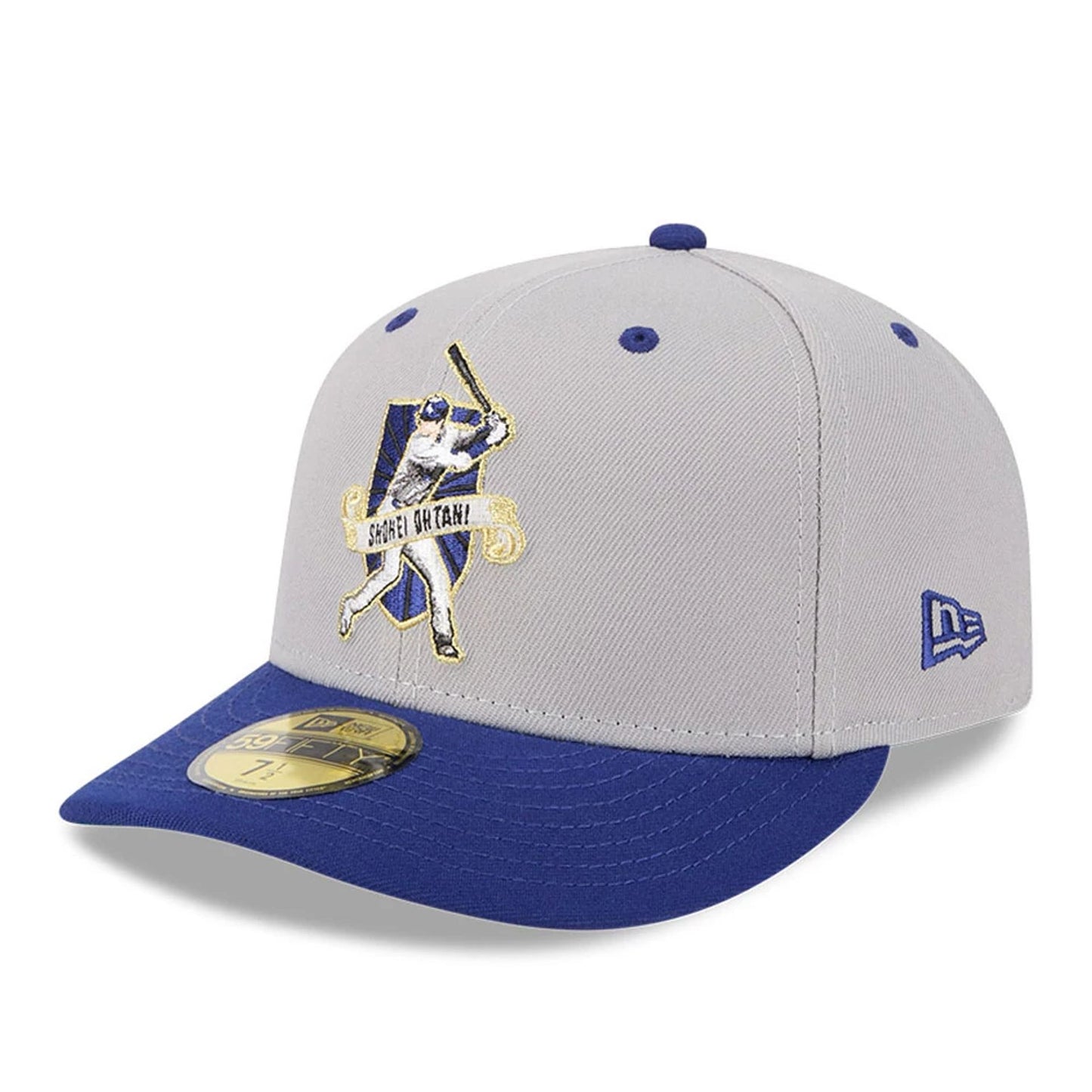 This is a LA Dodgers MLB Player Grey 59FIFTY Fitted Cap 4