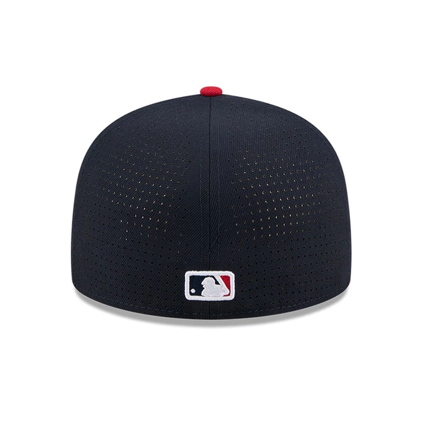 This is a Atlanta Braves MLB 2025 All Star Game Navy Split Panel 59FIFTY Fitted Cap 7