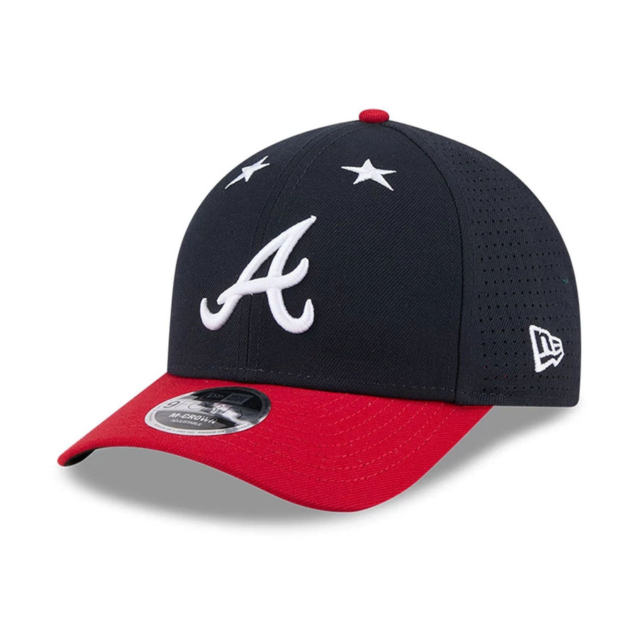 This is a Atlanta Braves MLB 2025 All Star Game Navy 9FORTY M-Crown Adjustable Cap 3