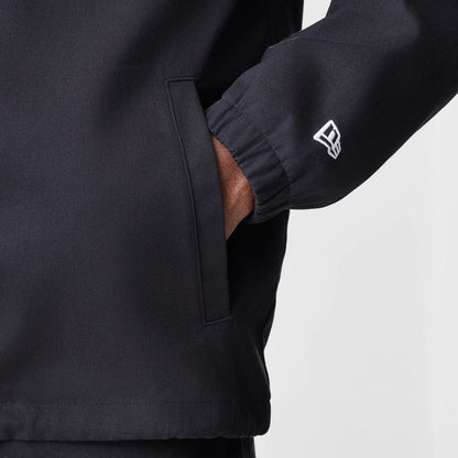 The Male model is wearing McLaren Racing McLaren Black Coaches Jacket 5