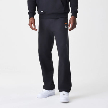 The Male model is wearing McLaren Racing Woven Black Joggers  6
