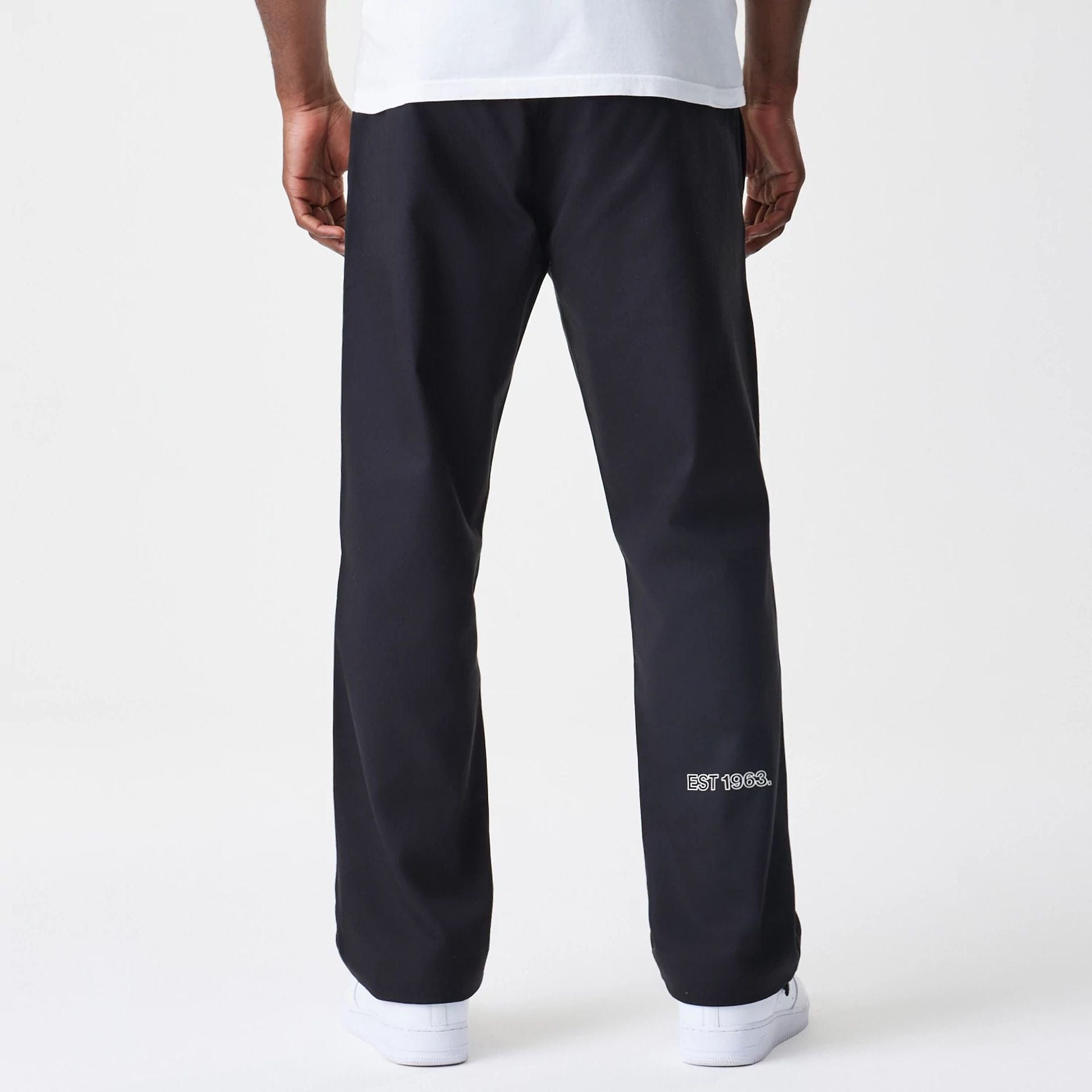The Male model is wearing McLaren Racing Woven Black Joggers  2