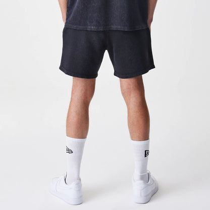 The Male model is wearing McLaren Racing Washed Black Shorts  2