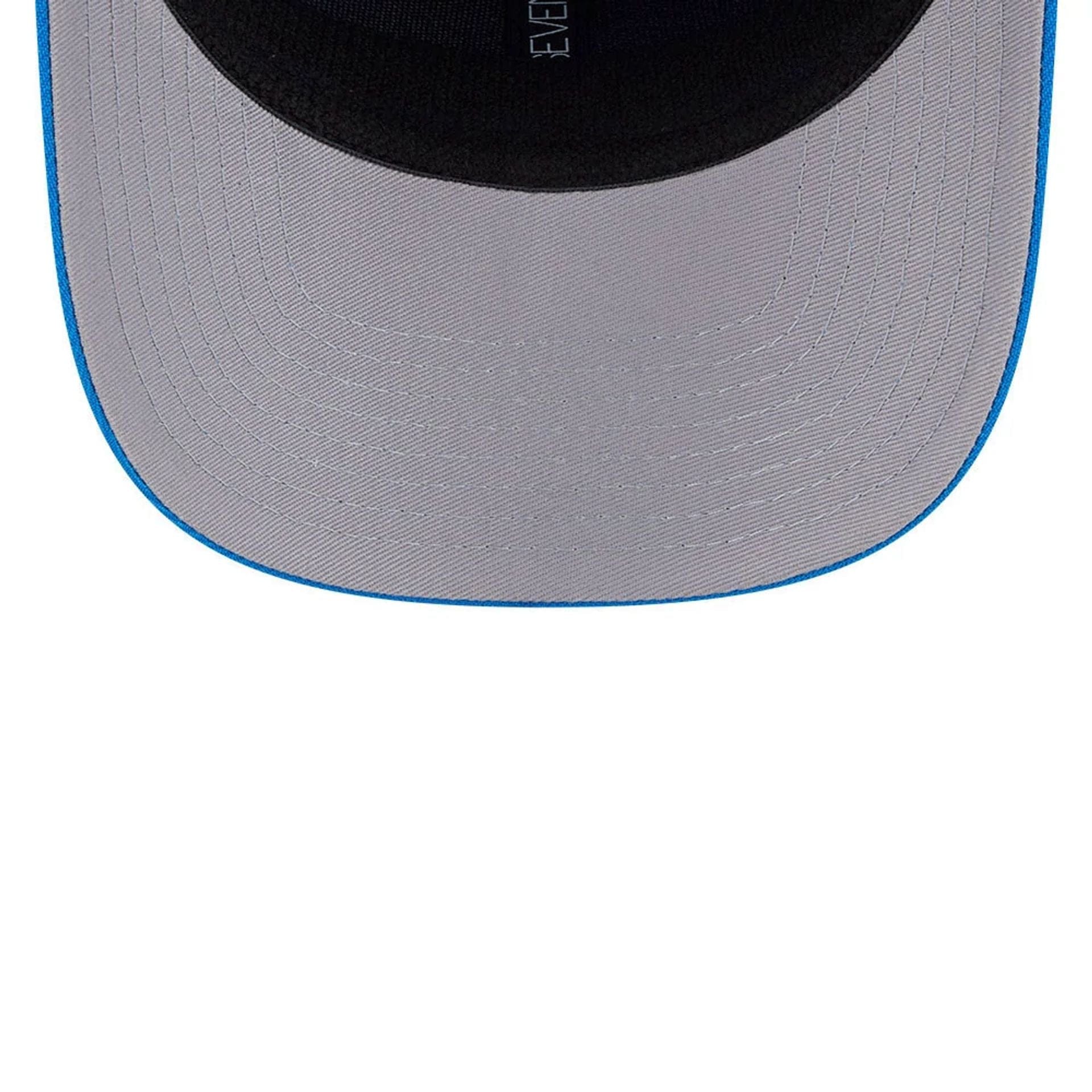 This is a Detroit Lions NFL Sated Blue 9SEVENTY Stretch Snap Adjustable Cap 2