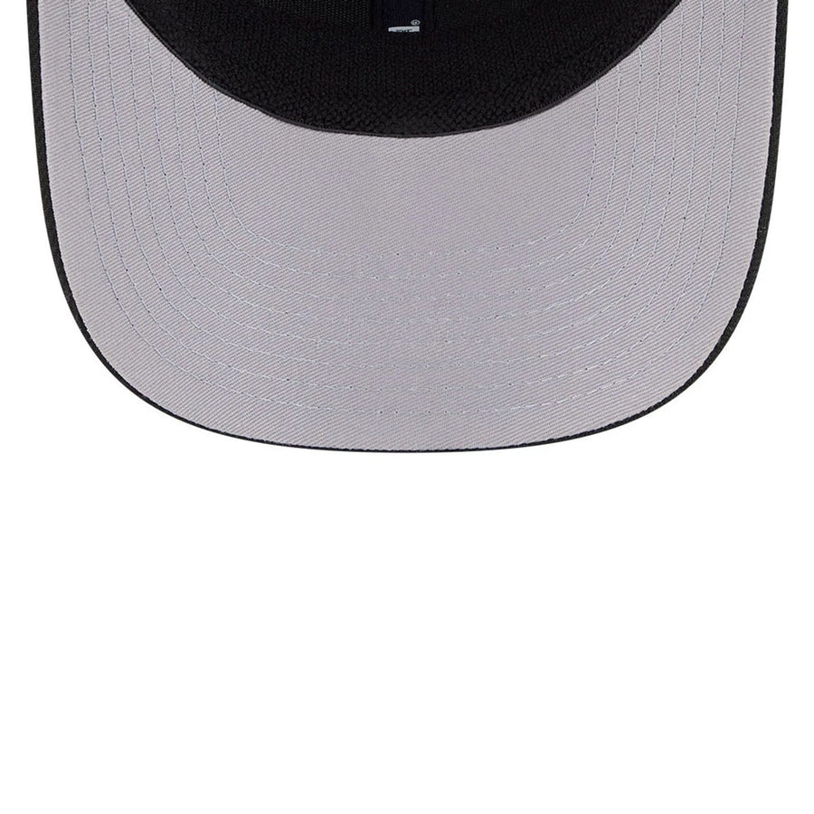 This is a Pittsburgh Steelers NFL Sated Black 9SEVENTY Stretch Snap Adjustable Cap 2