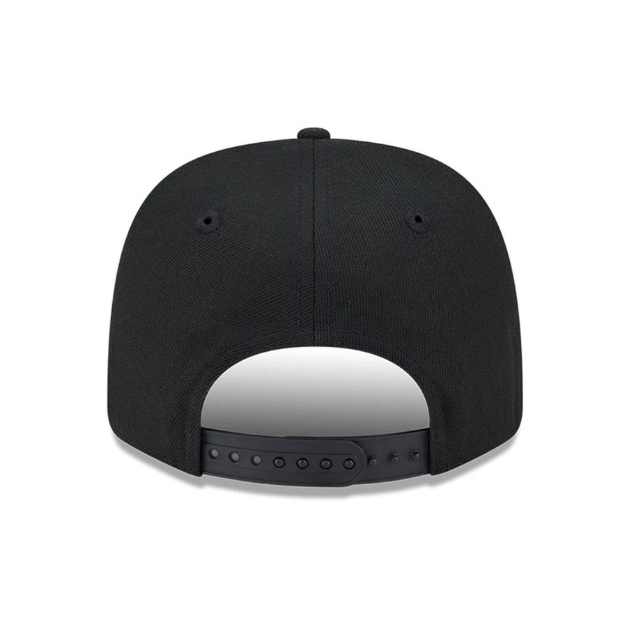 This is a Pittsburgh Steelers NFL Sated Black 9SEVENTY Stretch Snap Adjustable Cap 7