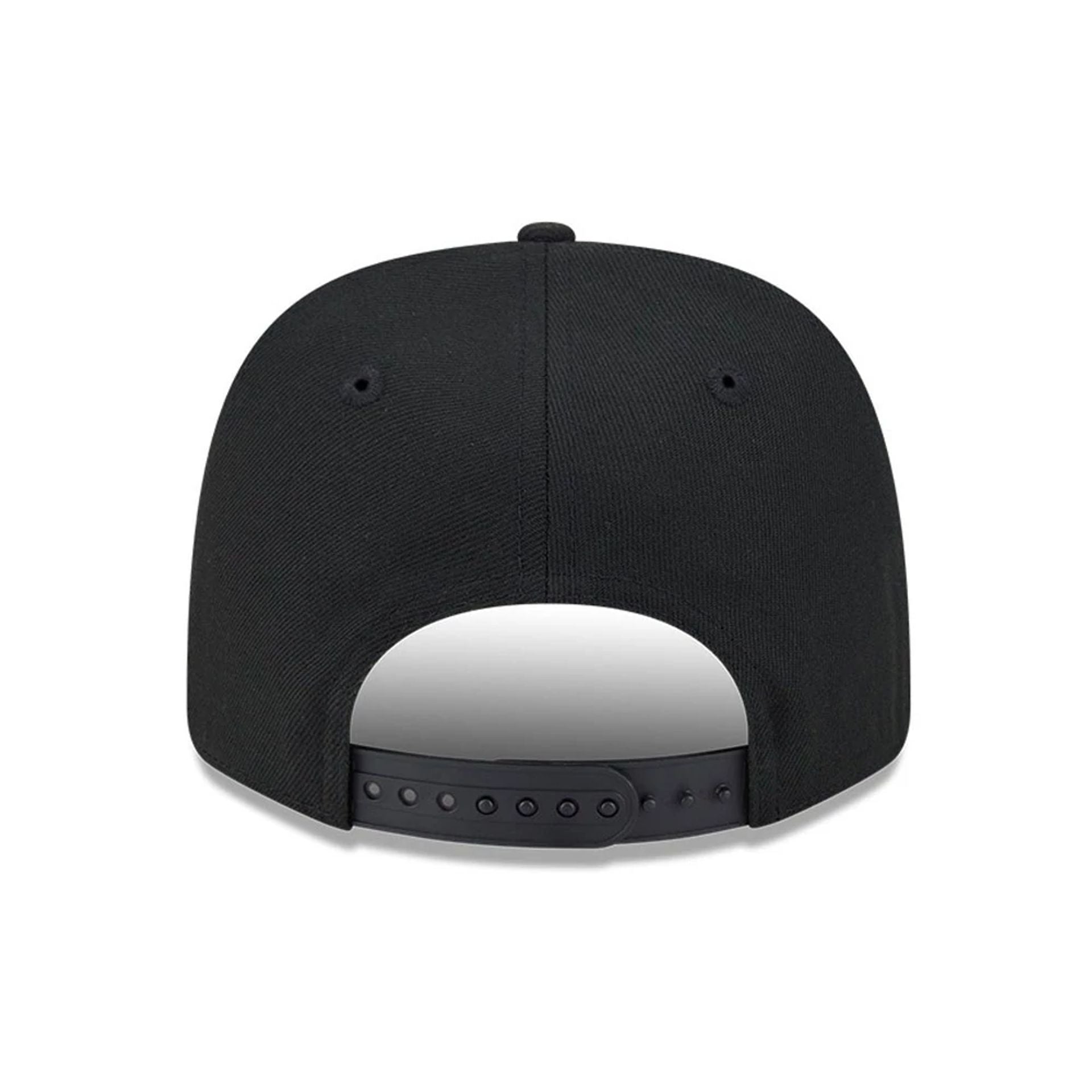 This is a Pittsburgh Steelers NFL Sated Black 9SEVENTY Stretch Snap Adjustable Cap 7