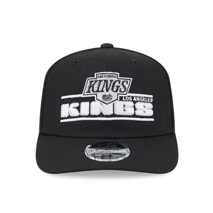 This is a LA Kings NHL Stated Black 9SEVENTY Stretch Snap Adjustable Cap 3