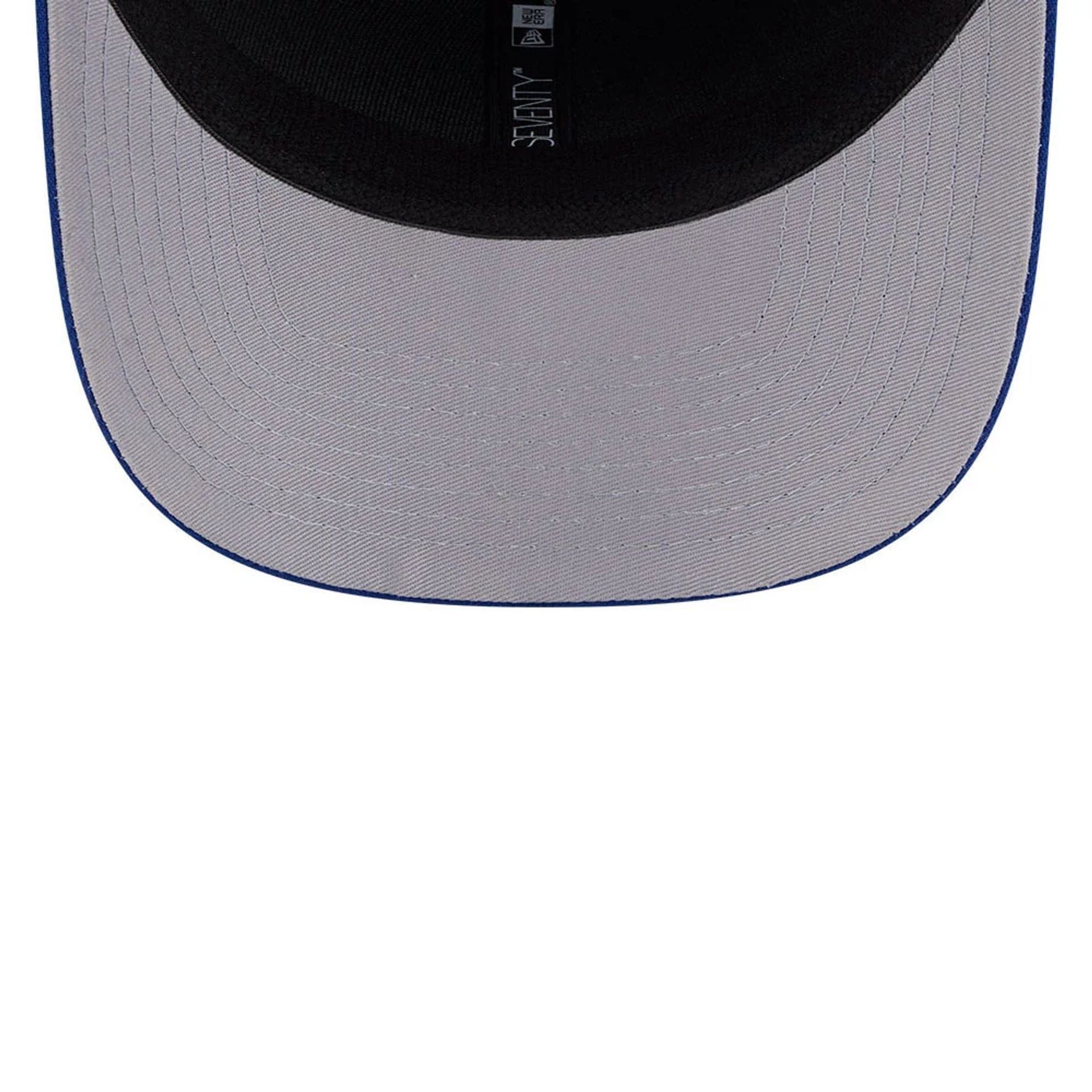 This is a Edmonton Oilers NHL Stated Blue 9SEVENTY Stretch Snap Adjustable Cap 2