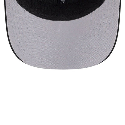 This is a Vancouver Canucks NHL Stated Black 9SEVENTY Stretch Snap Adjustable Cap 2