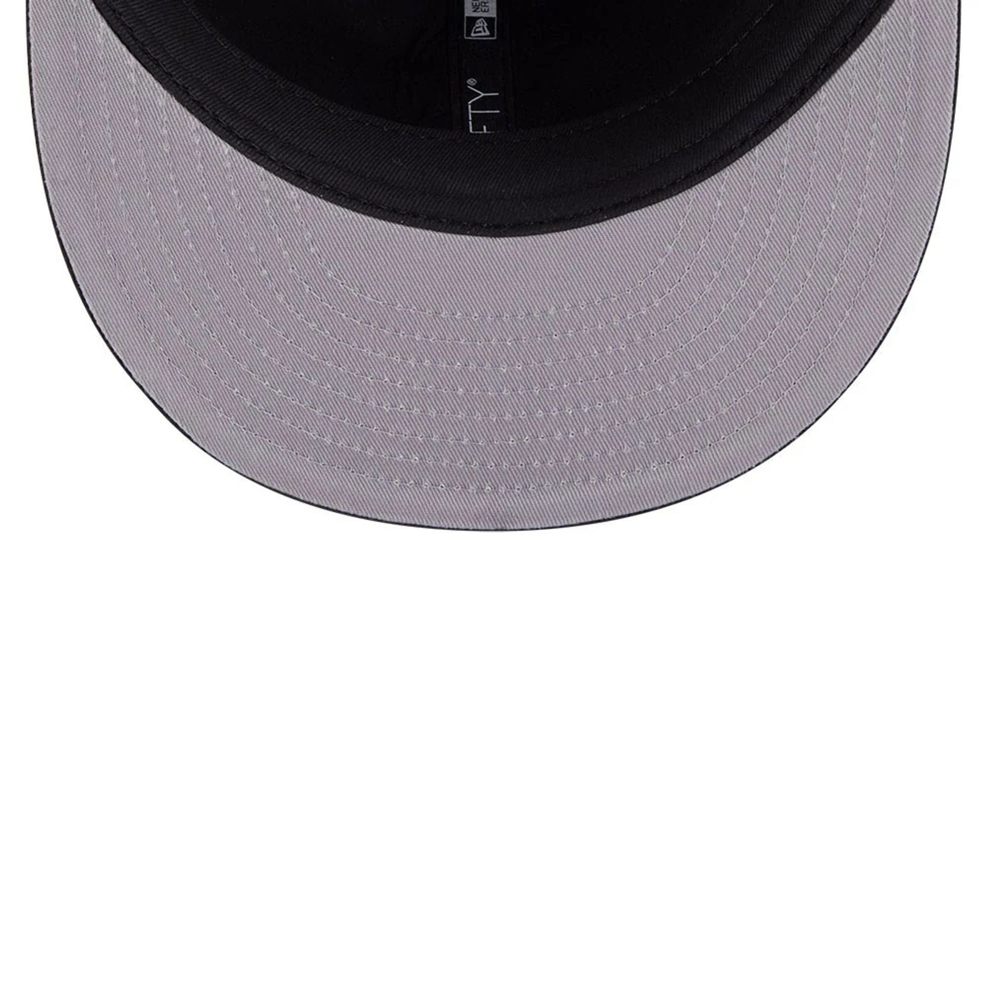 This is a LA Dodgers MLB Plaid Black Retro Crown 9FIFTY Snapback Adjustable Cap 2