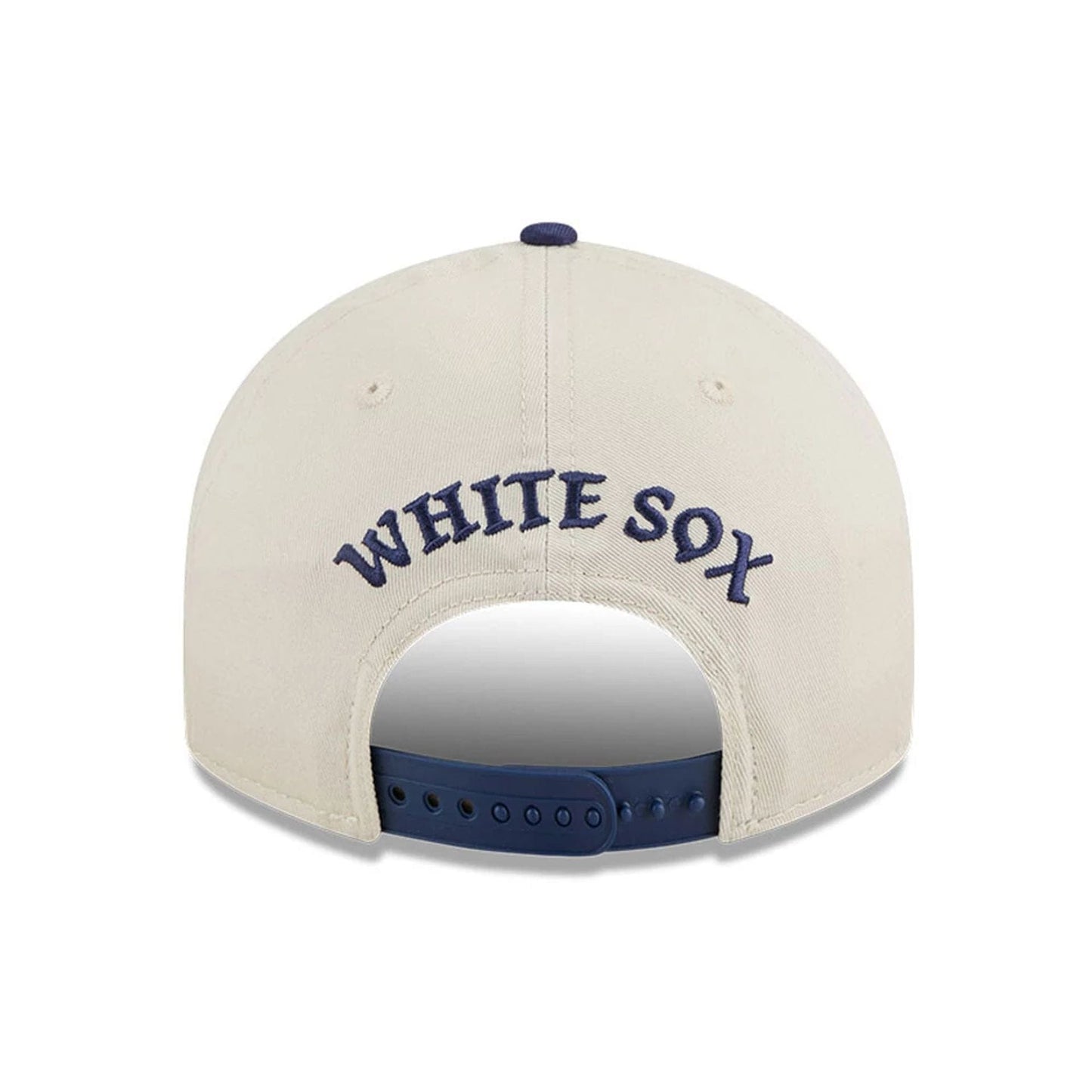 This is a Chicago White Sox MLB Scatter Cream Retro Crown 9FIFTY Adjustable Cap 5