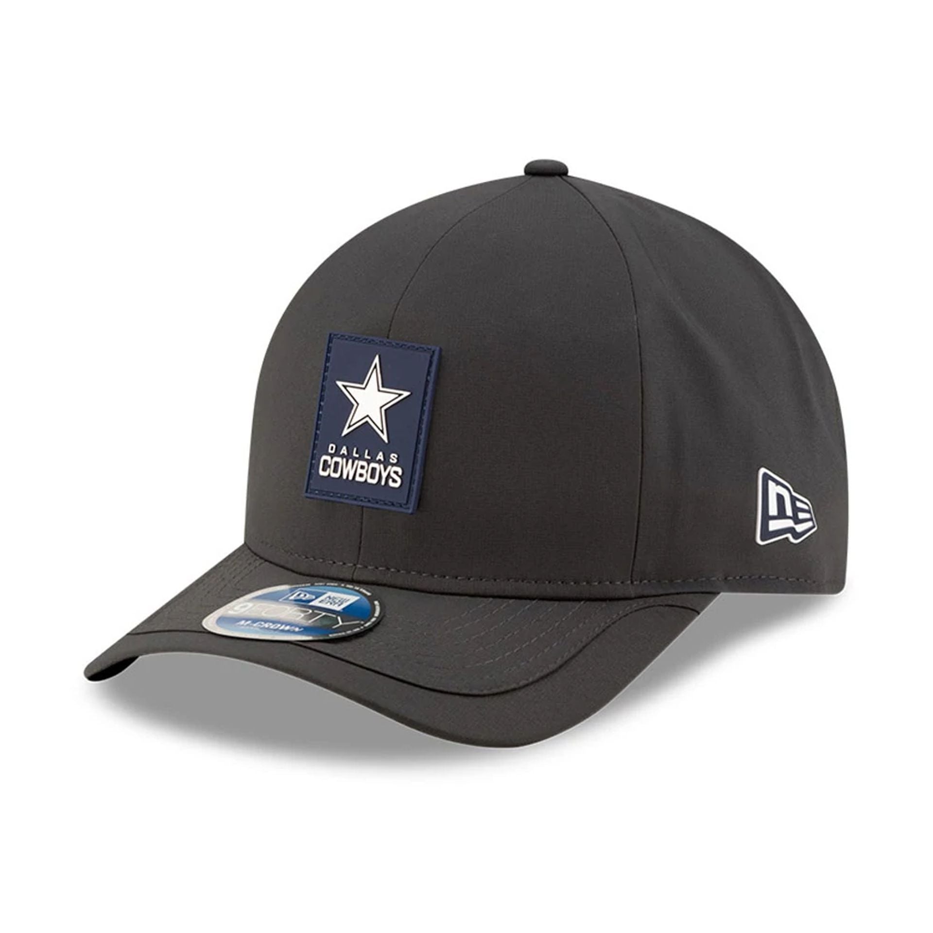 This is a Dallas Cowboys NFL Sideline 2025 Charcoal 9FORTY M-Crown Adjustable Cap 1