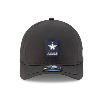 This is a Dallas Cowboys NFL Sideline 2025 Charcoal 9FORTY M-Crown Adjustable Cap 3