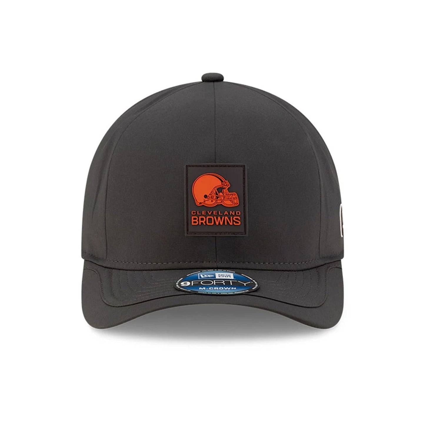 This is a Cleveland Browns NFL Sideline 2025 Charcoal 9FORTY M-Crown Adjustable Cap 3