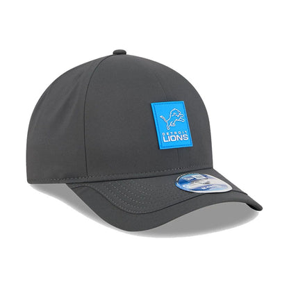 This is a Detroit Lions NFL Sideline 2025 Charcoal 9FORTY M-Crown Adjustable Cap 4