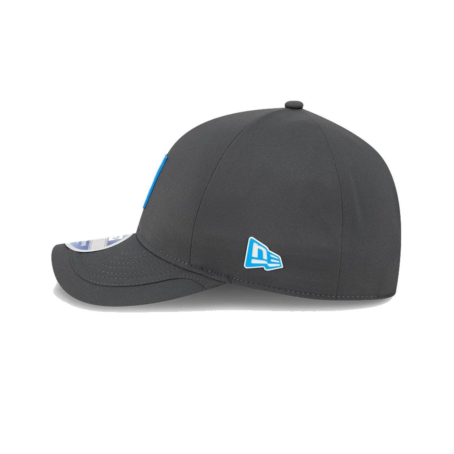 This is a Detroit Lions NFL Sideline 2025 Charcoal 9FORTY M-Crown Adjustable Cap 5
