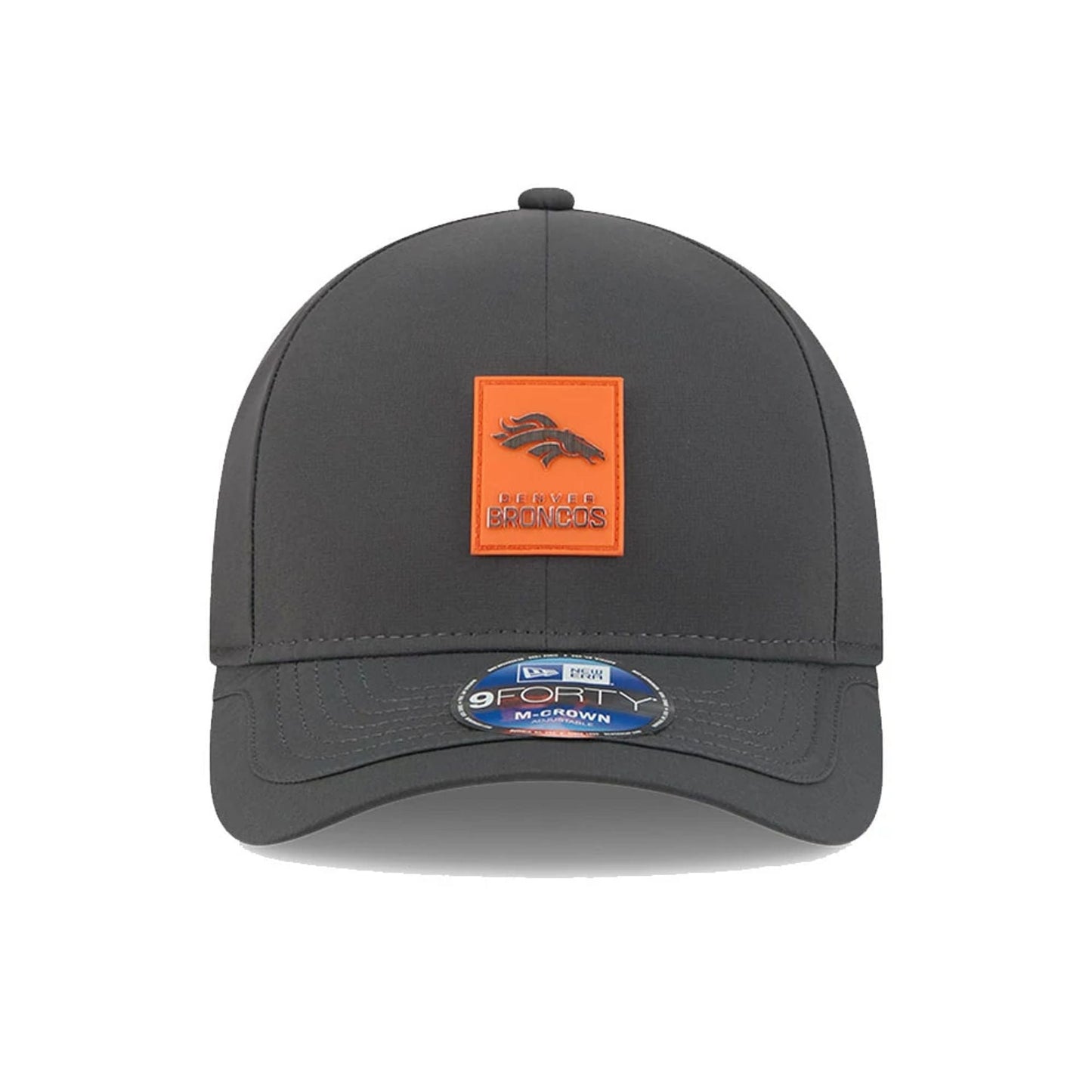 This is a Denver Broncos NFL Sideline 2025 Charcoal 9FORTY M-Crown Adjustable Cap 3