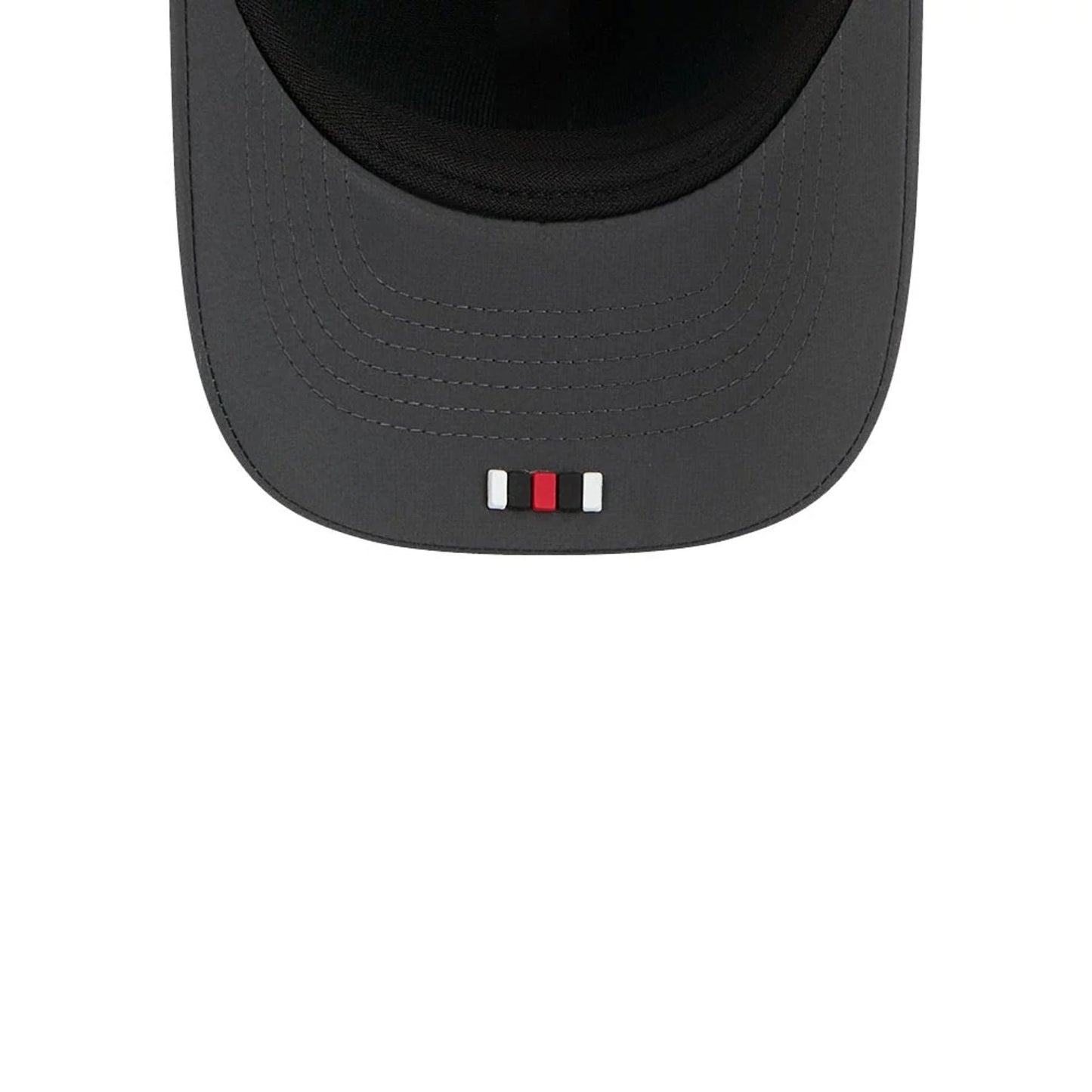 This is a Atlanta Falcons NFL Sideline 2025 Charcoal 9FORTY M-Crown Adjustable Cap 2