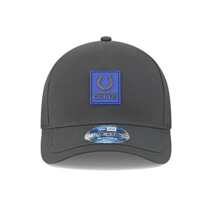 This is a Indianapolis Colts NFL Sideline 2025 Charcoal 9FORTY M-Crown Adjustable Cap 3