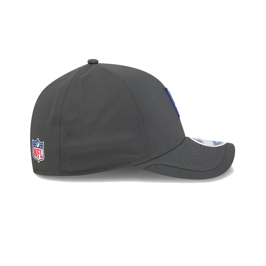 This is a Indianapolis Colts NFL Sideline 2025 Charcoal 9FORTY M-Crown Adjustable Cap 6