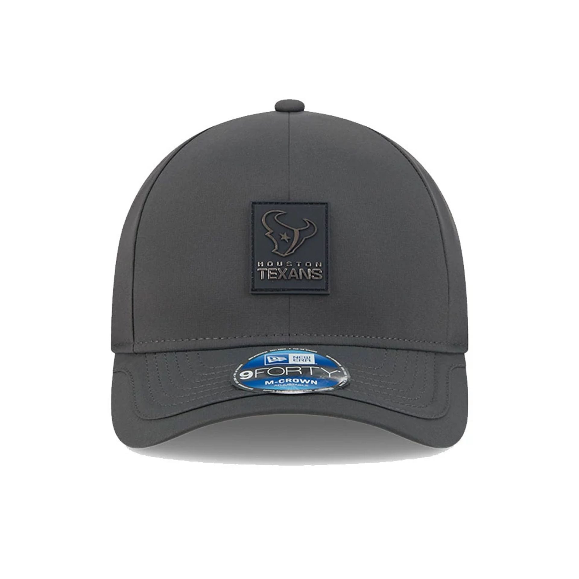 This is a Houston Texans NFL Sideline 2025 Charcoal 9FORTY M-Crown Adjustable Cap 3