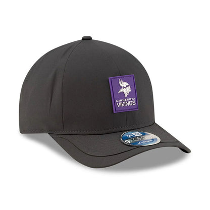 This is a Minnesota Vikings NFL Sideline 2025 Charcoal 9FORTY M-Crown Adjustable Cap 4