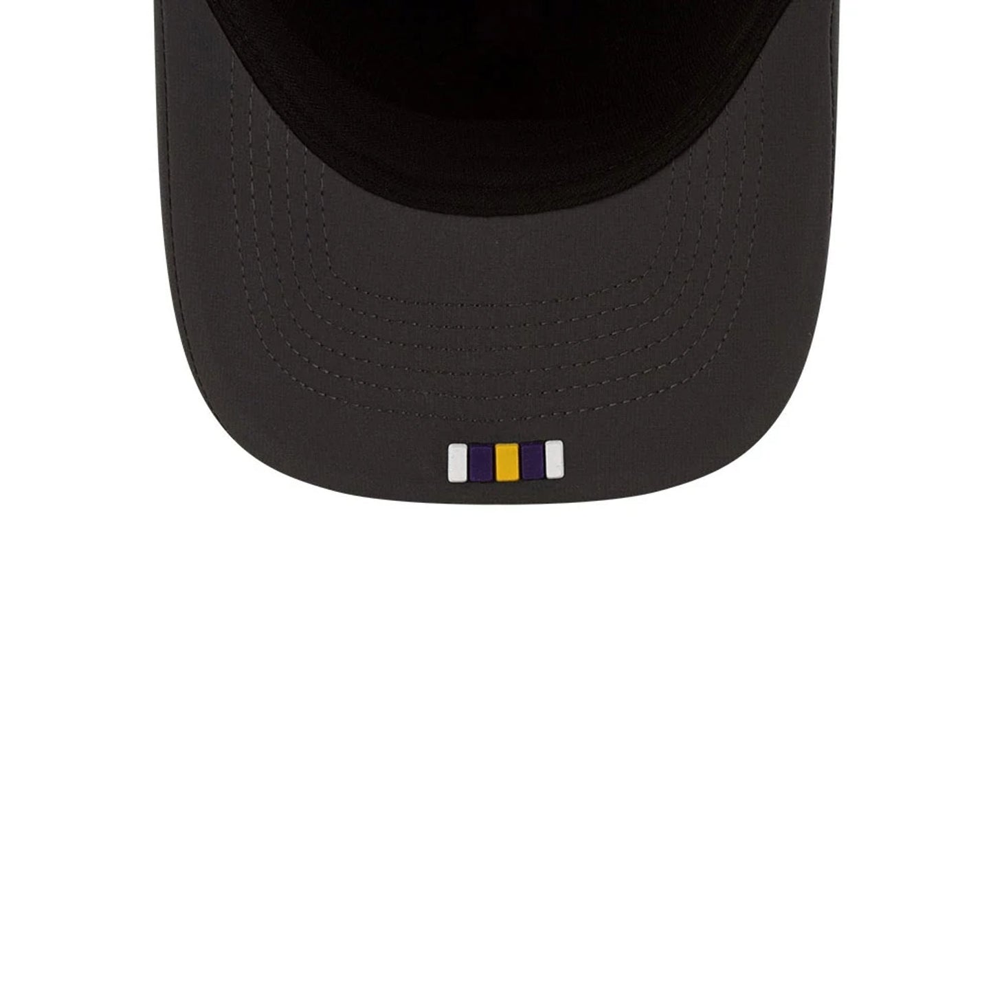 This is a Minnesota Vikings NFL Sideline 2025 Charcoal 9FORTY M-Crown Adjustable Cap 2