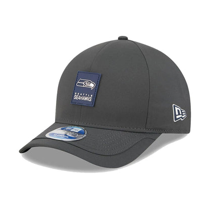 This is a Seattle Seahawks NFL Sideline 2025 Charcoal 9FORTY M-Crown Adjustable Cap 1
