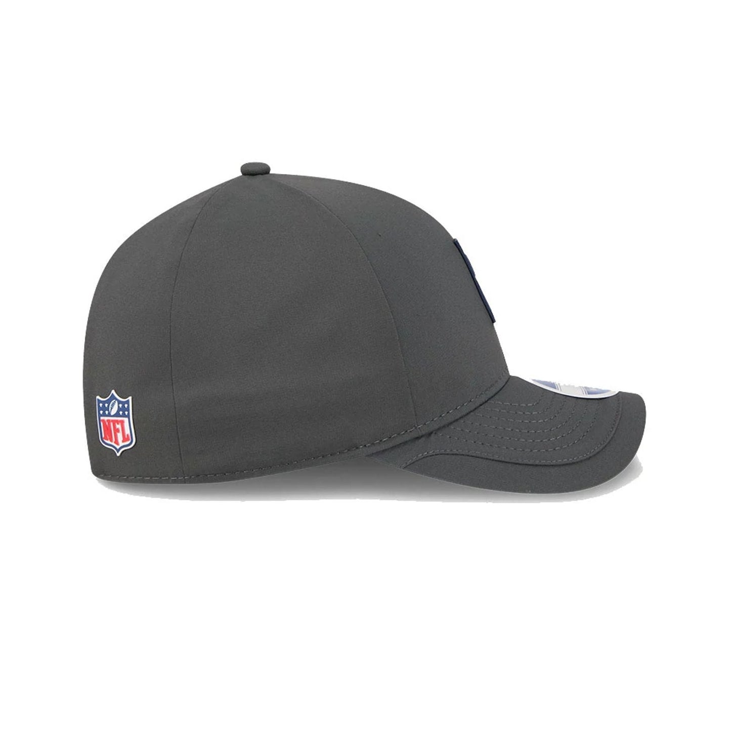 This is a Seattle Seahawks NFL Sideline 2025 Charcoal 9FORTY M-Crown Adjustable Cap 6