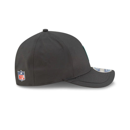 This is a Philadelphia Eagles NFL Sideline 2025 Charcoal 9FORTY M-Crown Adjustable Cap 6