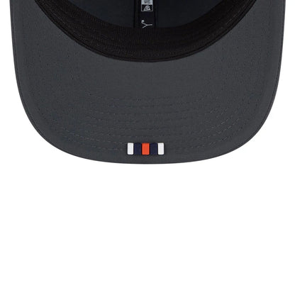 This is a Chicago Bears NFL Sideline Charcoal 9SEVENTY Stretch Snap Adjustable Cap 2