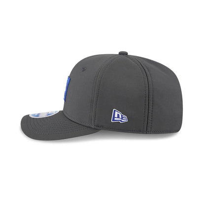 This is a Tennessee Titans NFL Sideline 2025 Charcoal 9SEVENTY Stretch Snap Adjustable Cap 6