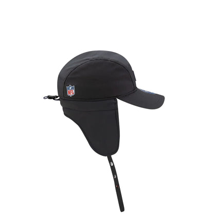 This is a Dallas Cowboys NFL Sideline Charcoal Dogear Camper Adjustable Cap 11