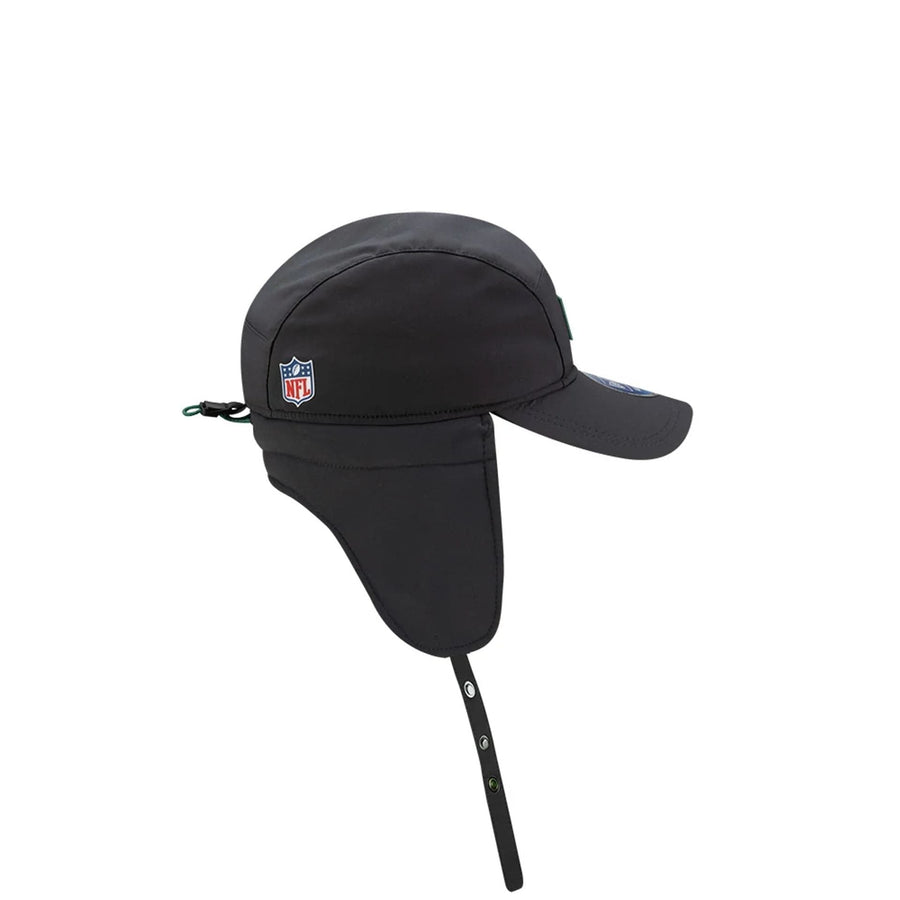This is a New York Jets NFL Sideline Charcoal Dogear Camper Adjustable Cap 11