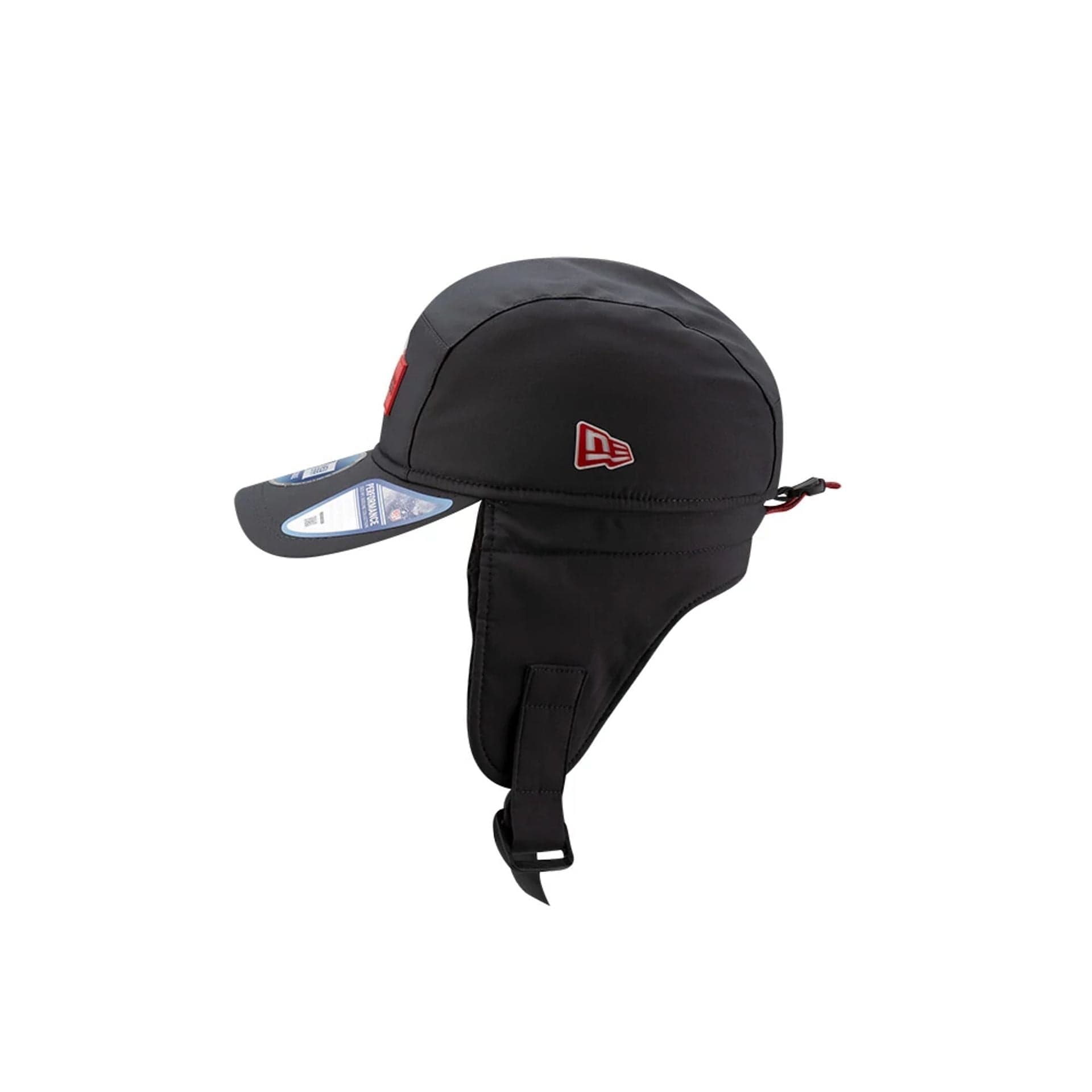 This is a Kansas City Chiefs NFL Sideline Charcoal Dogear Camper Adjustable Cap 10