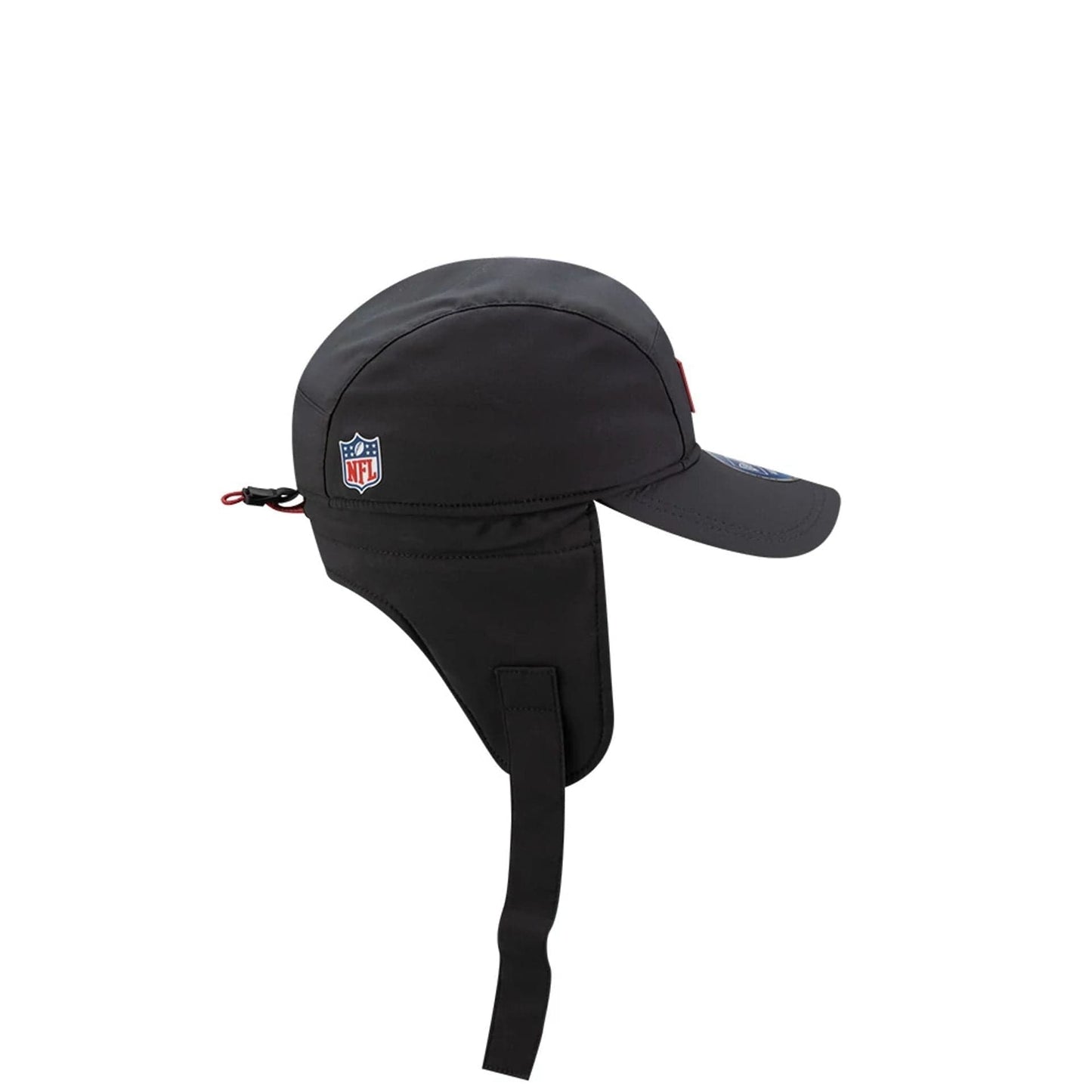 This is a Kansas City Chiefs NFL Sideline Charcoal Dogear Camper Adjustable Cap 11