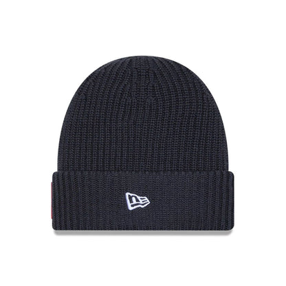 This is a Arizona Cardinals NFL Sideline 2025 Charcoal Cuff Knit Beanie Hat 2