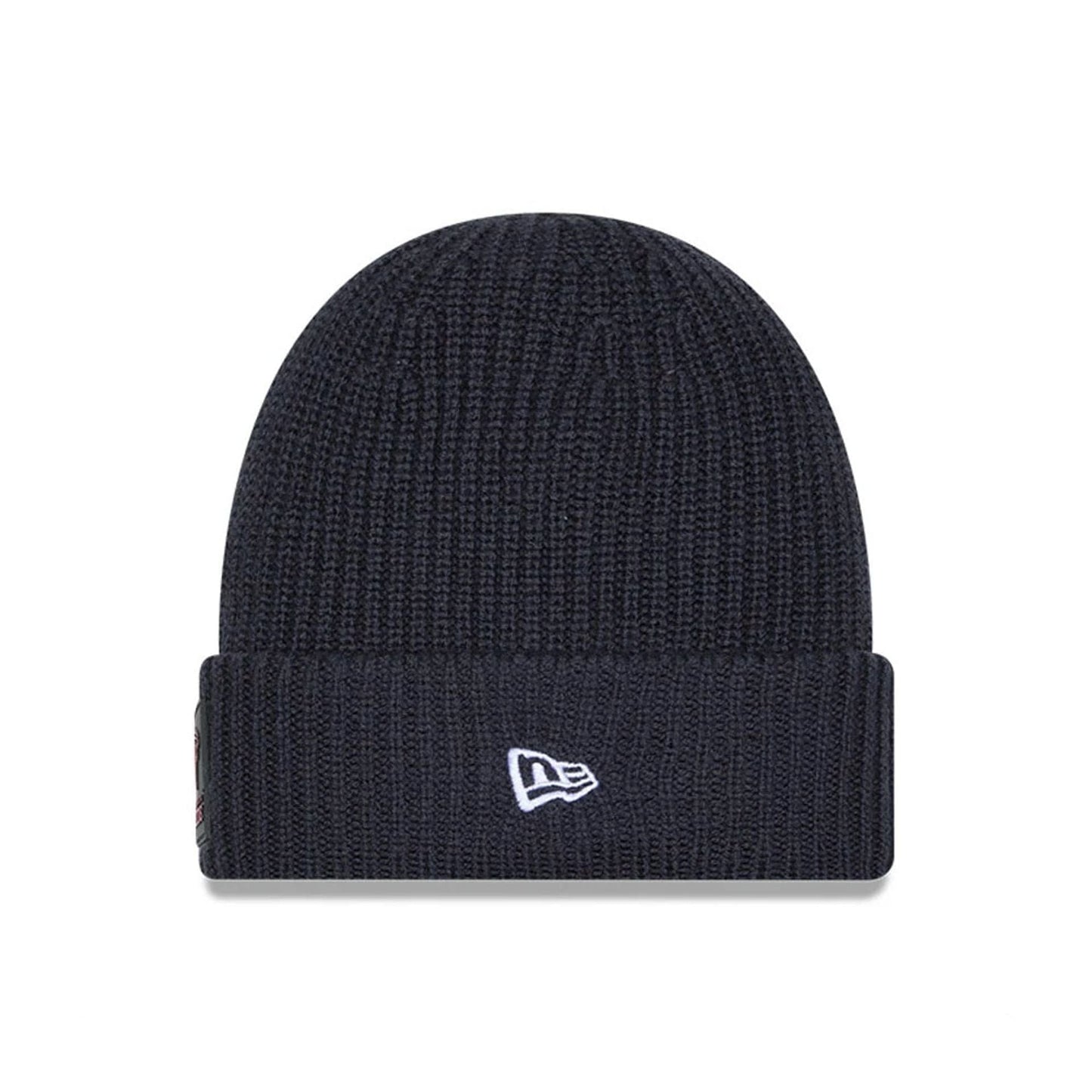 This is a Atlanta Falcons NFL Sideline 2025 Charcoal Cuff Knit Beanie Hat 2