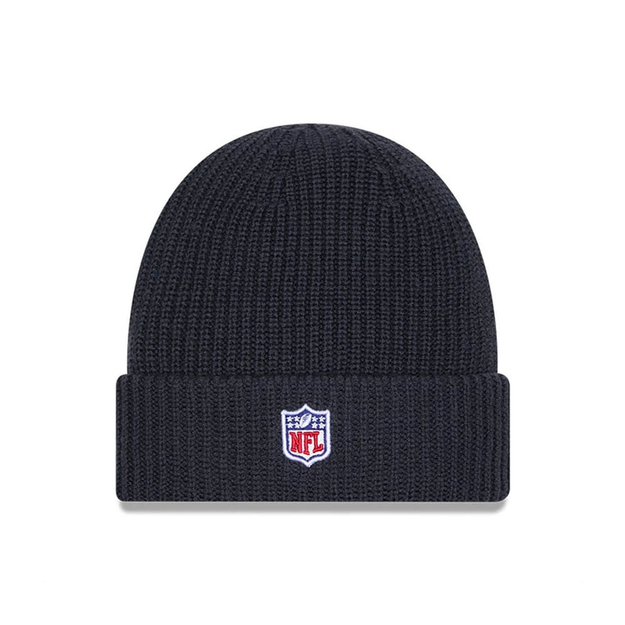 This is a Cincinnati Bengals NFL Sideline 2025 Charcoal Cuff Knit Beanie Hat 3