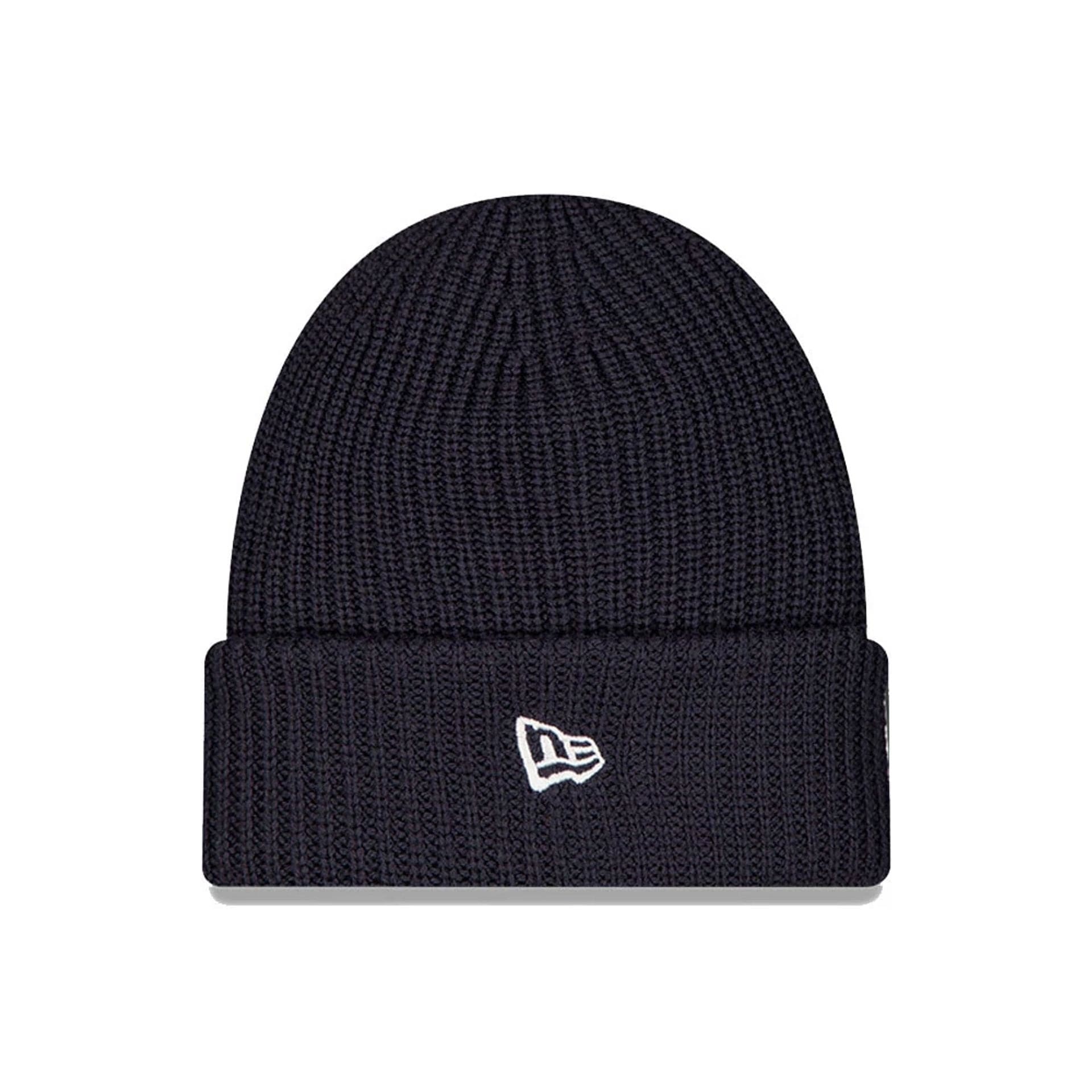 This is a Buffalo Bills NFL Sideline 2025 Black Cuff Knit Beanie Hat 2