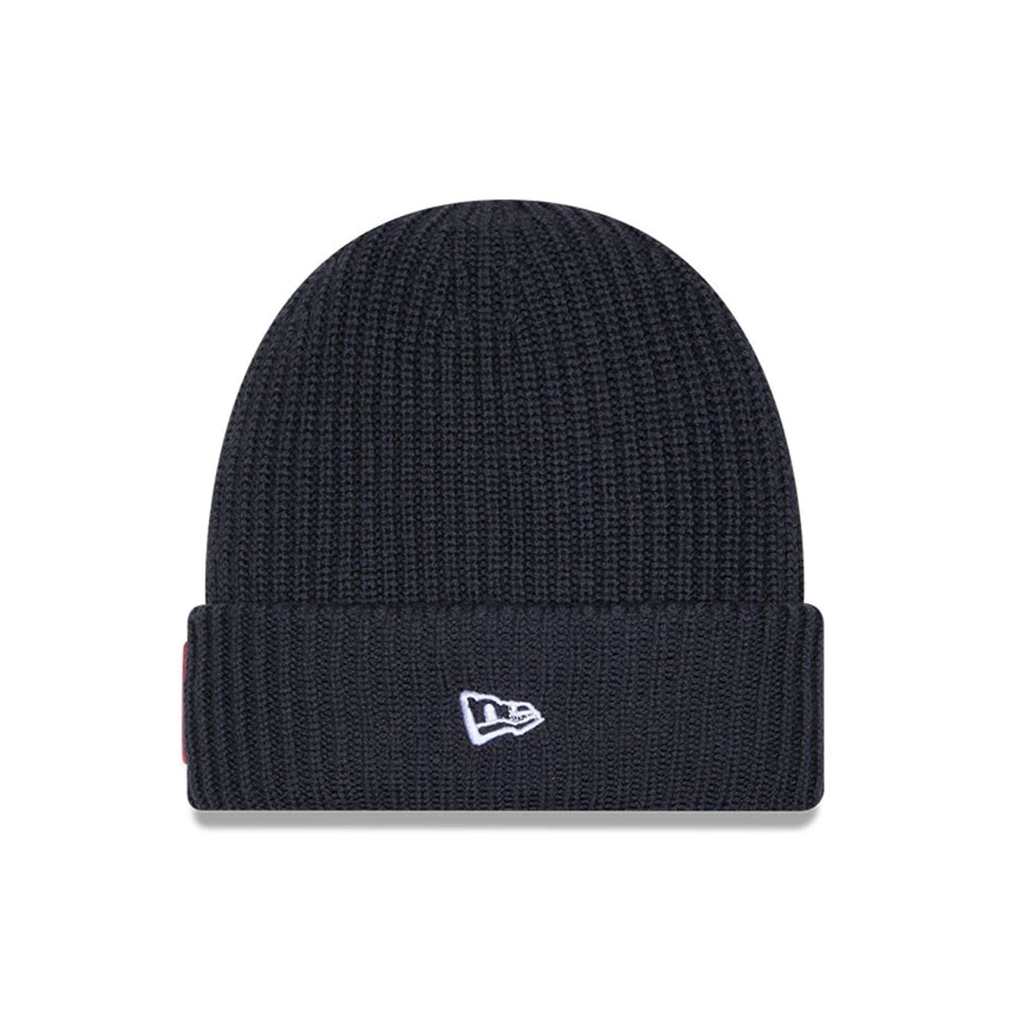 This is a Kansas City Chiefs NFL Sideline 2025 Charcoal Cuff Knit Beanie Hat 3