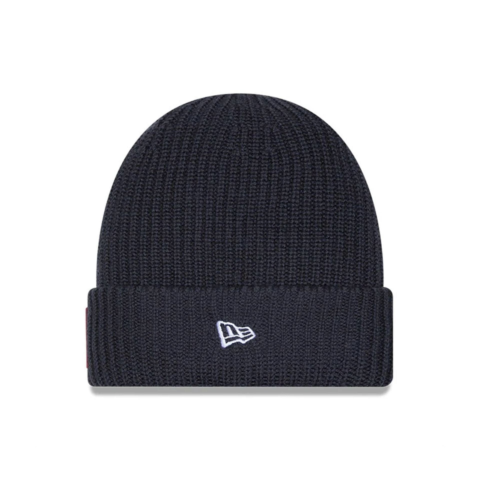 This is a Washington Commanders NFL Sideline 2025 Charcoal Cuff Knit Beanie Hat 2